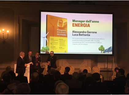 Ad Alessandro Garrone e a Luca Bettonte il premio