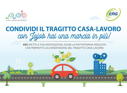 Carpooling aziendale, ERG con JoJob