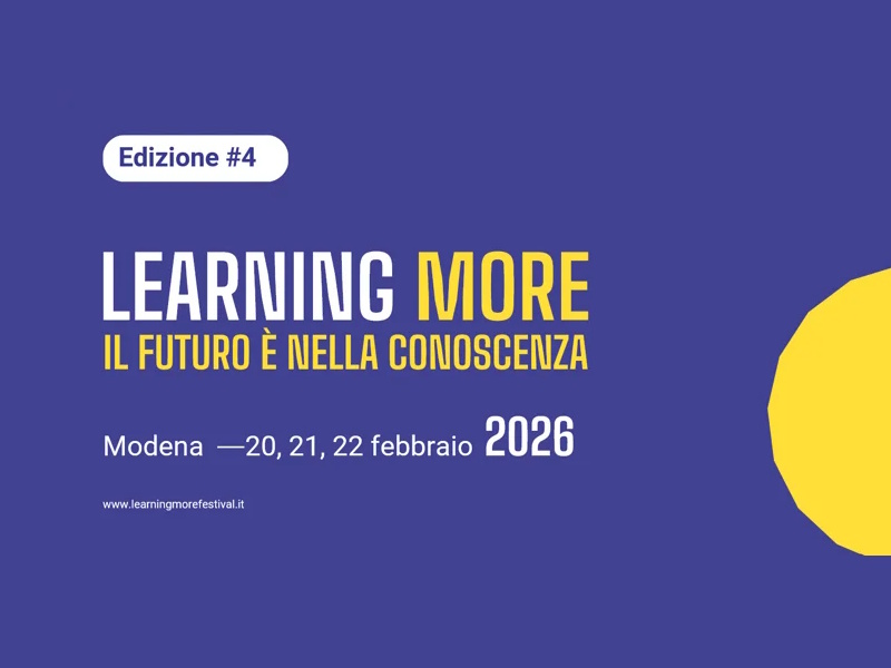 Formazione e transizione energetica: ERG partner del Learning More Festival 2026